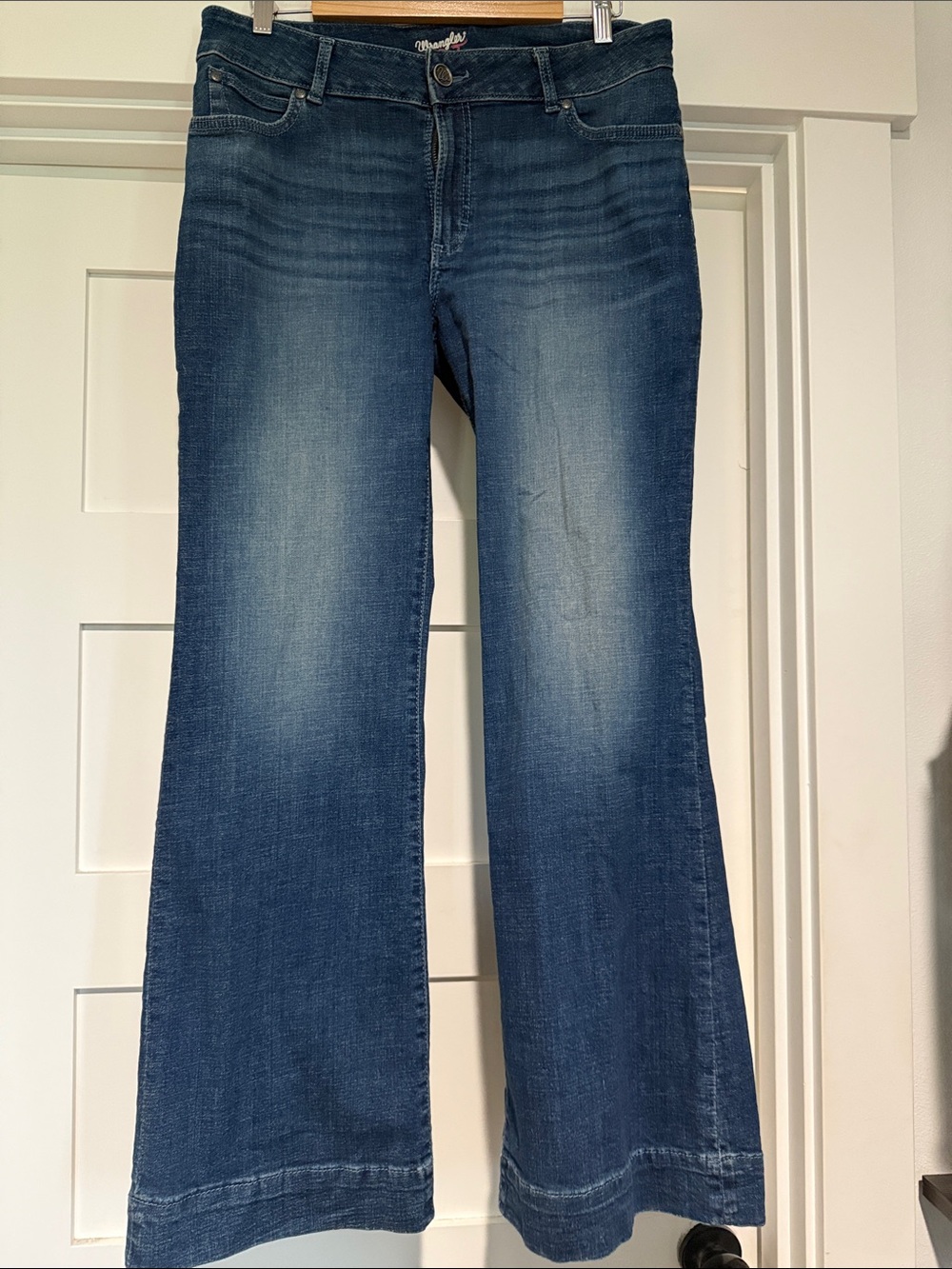 Wrangler Dark Blue Flare Jeans